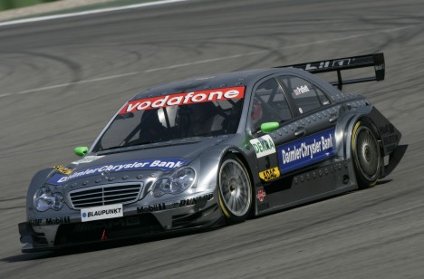 Gary Paffett var meget tæt på at få bedste tid, men blev lige overgået af Ekström (Foto: DTM)